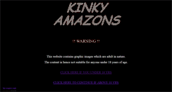 Desktop Screenshot of kinkyamazons.com